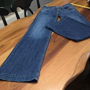 Ariat Trouser Fit Bootcut Jeans in Classic Blue